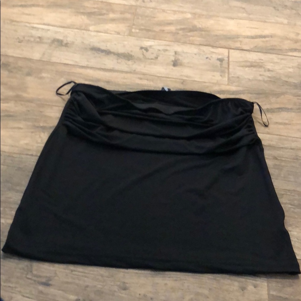 Black H&M tube top size L